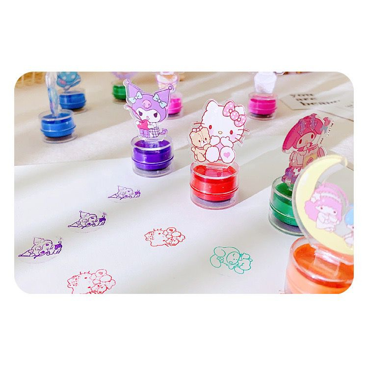 1 BOX - GP Stamps Sanrio Cute Akrilik Mainan Edukasi Anak