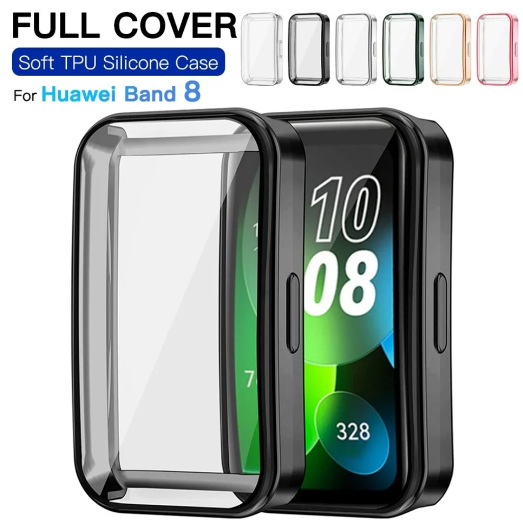 SILICONE Full Cover Bumper HUAWEI BAND 8 CASE COVER CASING