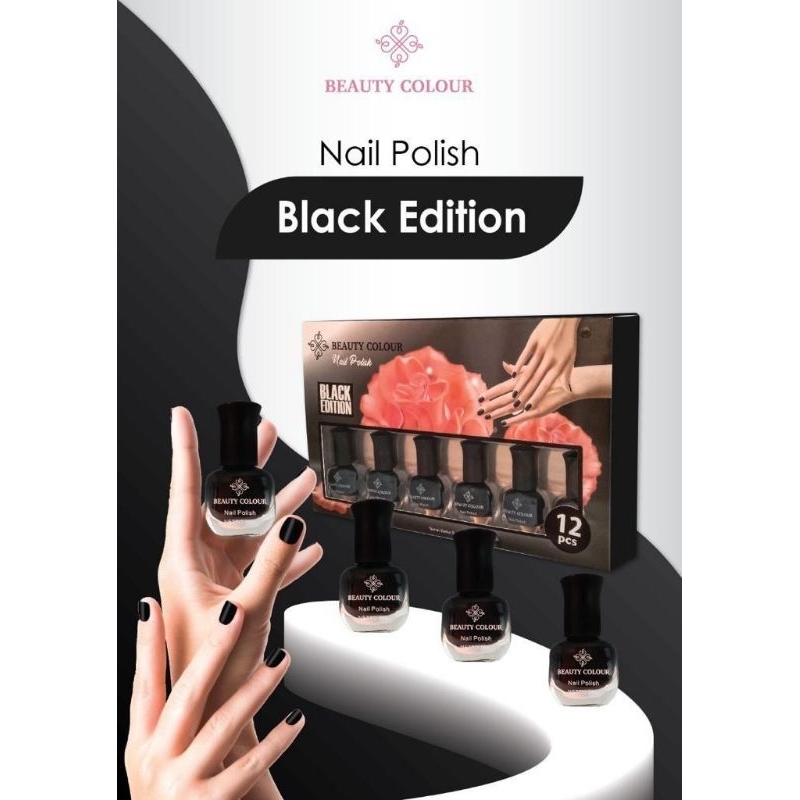 Beautica Kutek Bpom Original Nail Polish / Cat Kuku isi 12pc mix