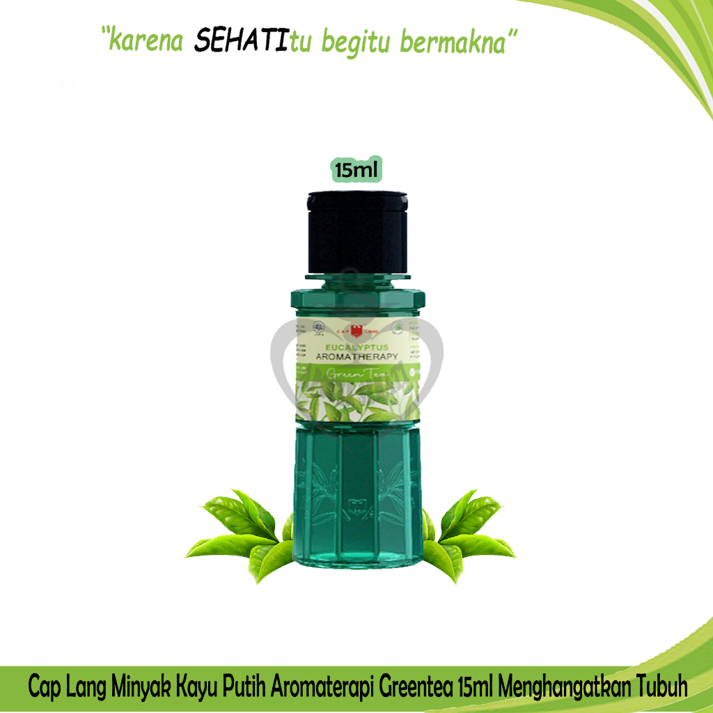 Minyak Kayu Putih Lang Aromaterapi Greentea Menghindari Gigitan Serangga