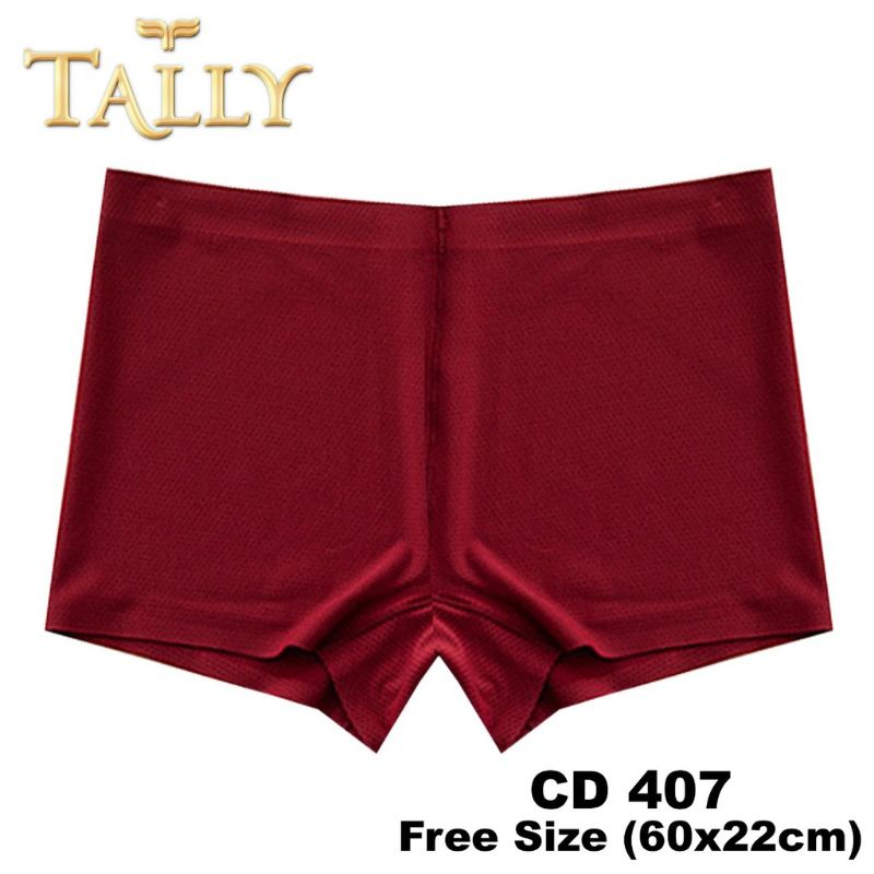 CD BOXER 407 TALLY - Tally 407 CD Boxer Short Pants Pendek Berpori Seamless Fit L Celana Dalam CD BOXER TALLY 407 BERPORI BAHAN SEAMLESTALLY CD CELANA DALAM SHORT 407 I BAHAN SEAMLESS PORI | FIT M-L | FREE SIZE