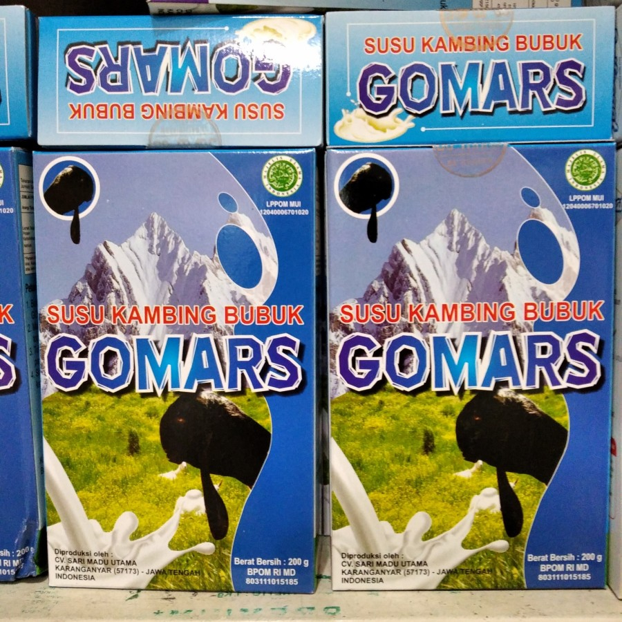 

Susu Kambing Gomars 200gr