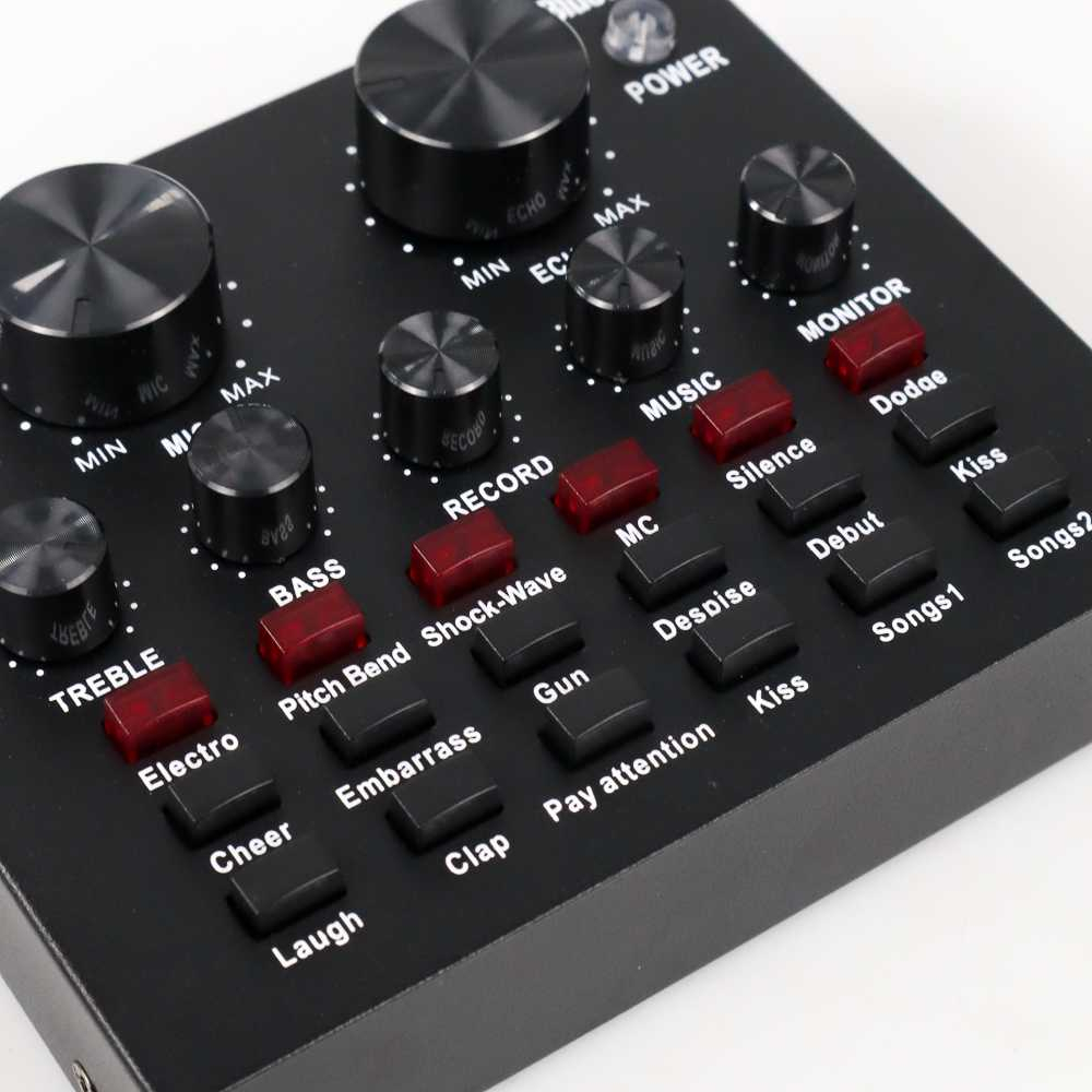 SEJAKELEKTRO TaffSTUDIO Bluetooth Audio USB External Soundcard Live Broadcast Streaming Rechargeable