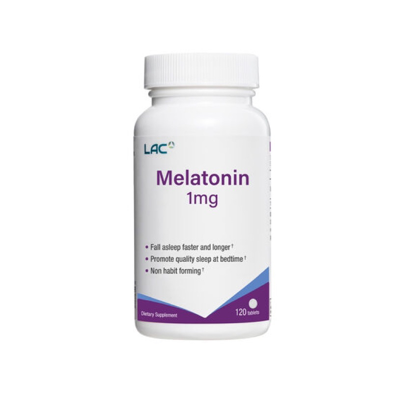 LAC WELLNESS Melatonin 1mg (120 tablets)