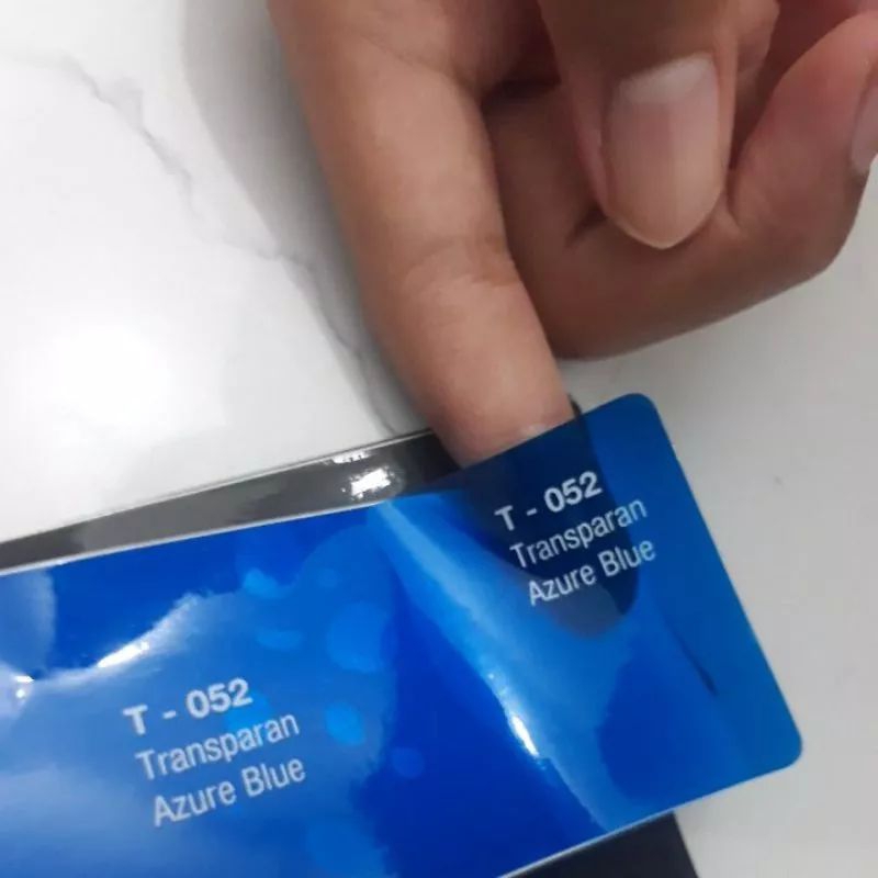 SKOTLET MOTOR WARNA BIRU TRANSPARAN