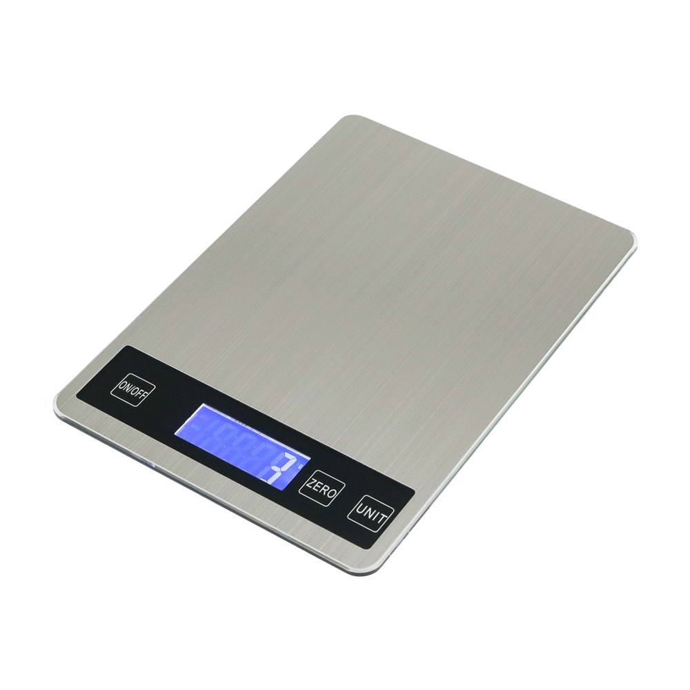 Timbangan Dapur Digital Kitchen Scale 15kg Akurasi 1g - JJ210 - Silver