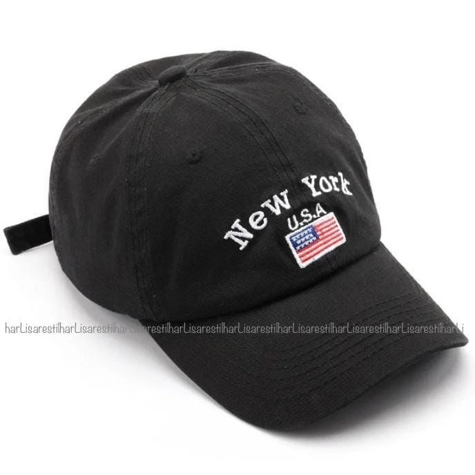 Baseball New : Bordir New York U.S.A Topi baseball Terbaru topi pria/wanita