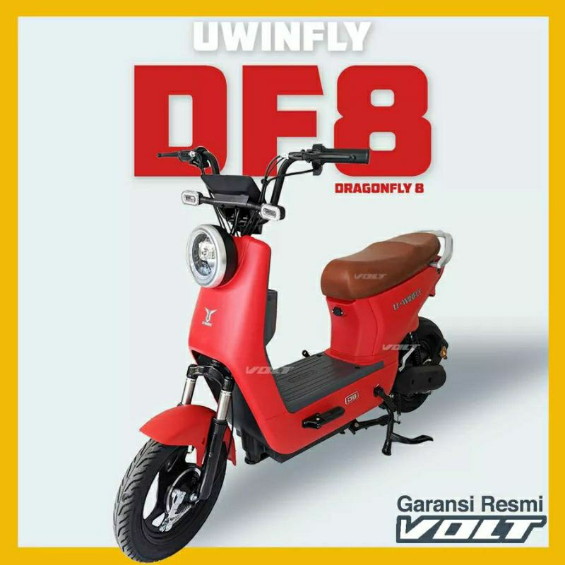 Sepeda Listrik Uwinfly dragonfly 8 DF8 Battery 48V/ 12Ah 600 Watt New Electric Bike