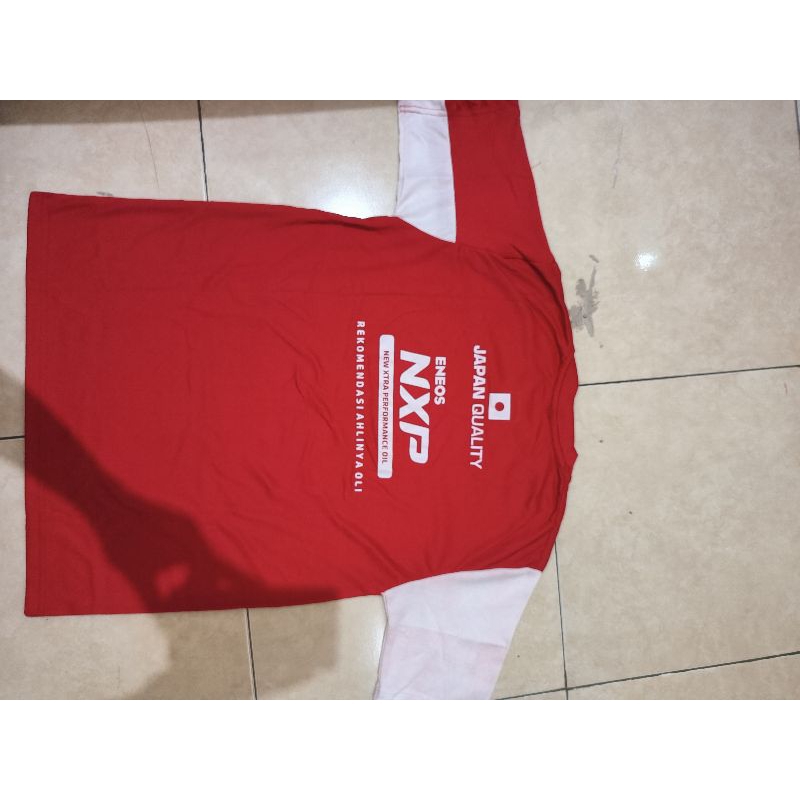 baju,kaos oli eneos NXP sablon