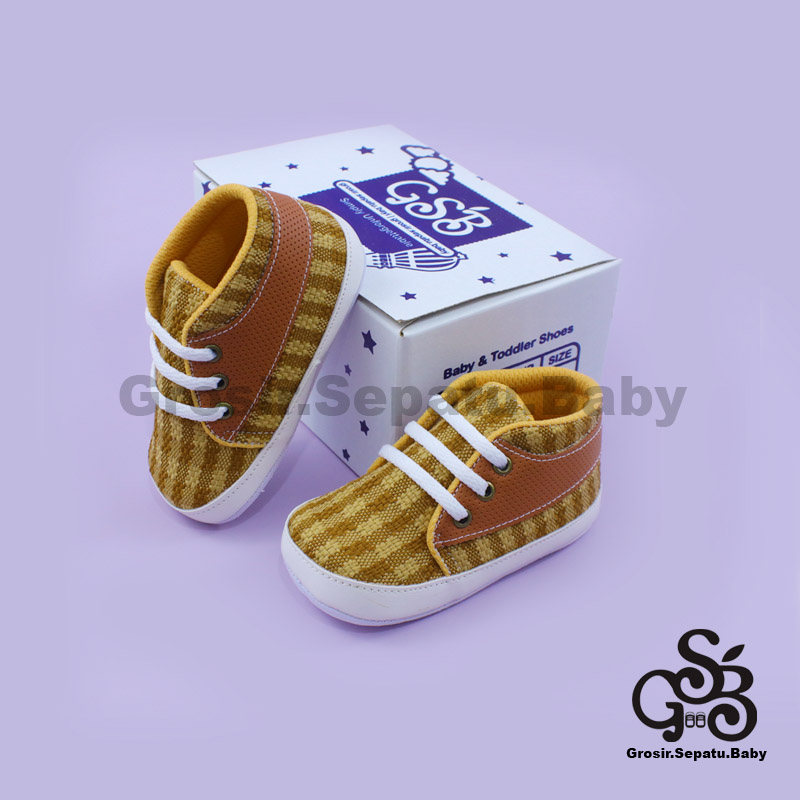 prewalker sepatu bayi laki laki perempuan umur 2 - 12 bulan model casual TARTAN ringan &amp; fleksibel