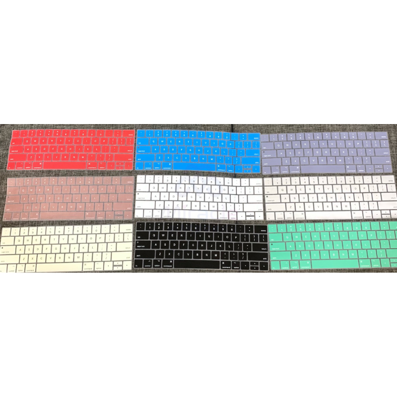 Silicone Keyboard Cover Protector Keyboard COVER PROTECTOR MACBOOK MIX COLOUR NEW AIR PRO M1 MAX 11 12 13 14 15 16 INCH NON / CD ROOM / TOUCHBAR