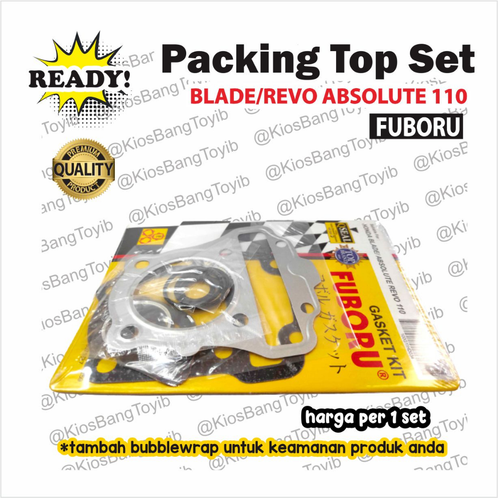 Gasket Kit Packing Head Top Set Honda BLADE REVO ABS 110 (Fuboru)