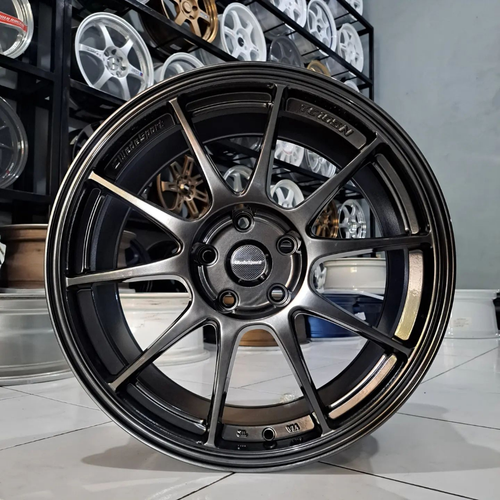velg Wedsport TC105N Flow forming R18 Pcd 5x114.3 velg mobil ring 18