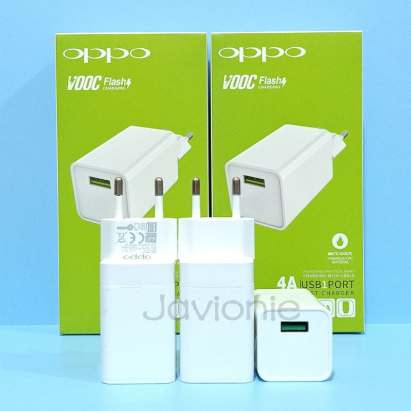 Charger Casan Cas OPPO F9 PRO F1 F3 PLUS 4A ORIGINAL SUPER VOOC MICRO USB