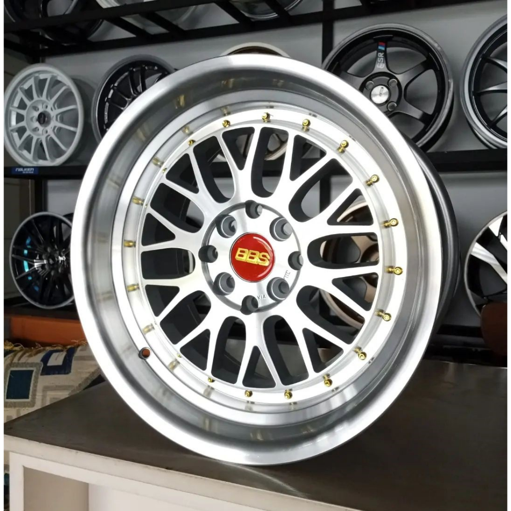 velg racing celong Bbs Lm Ring16x7/85 velg mobil racing r16