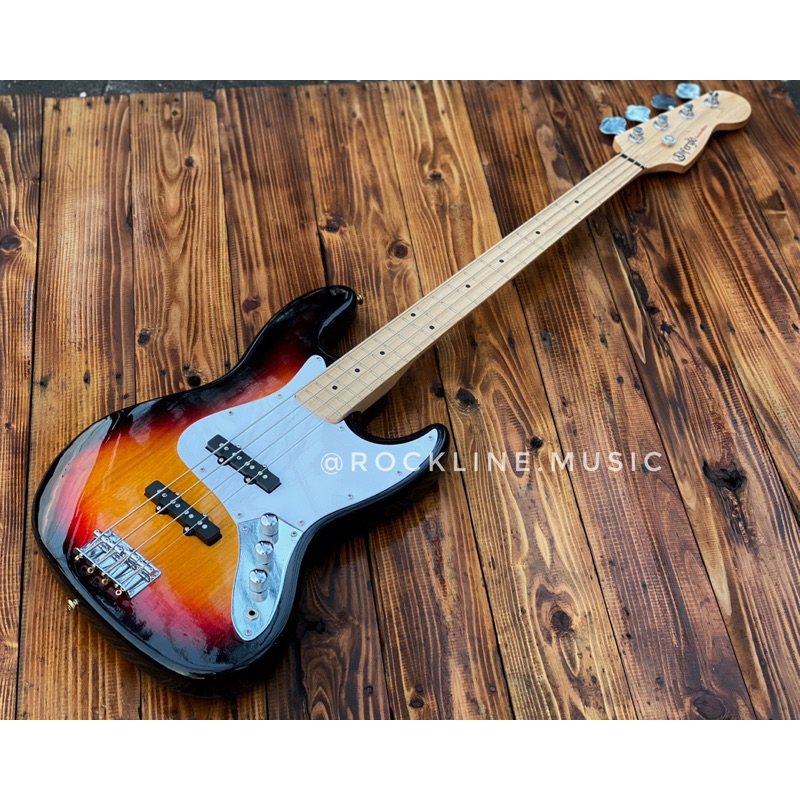 Gitar elektrik jazz bass Difergio original / gitar listrik bass