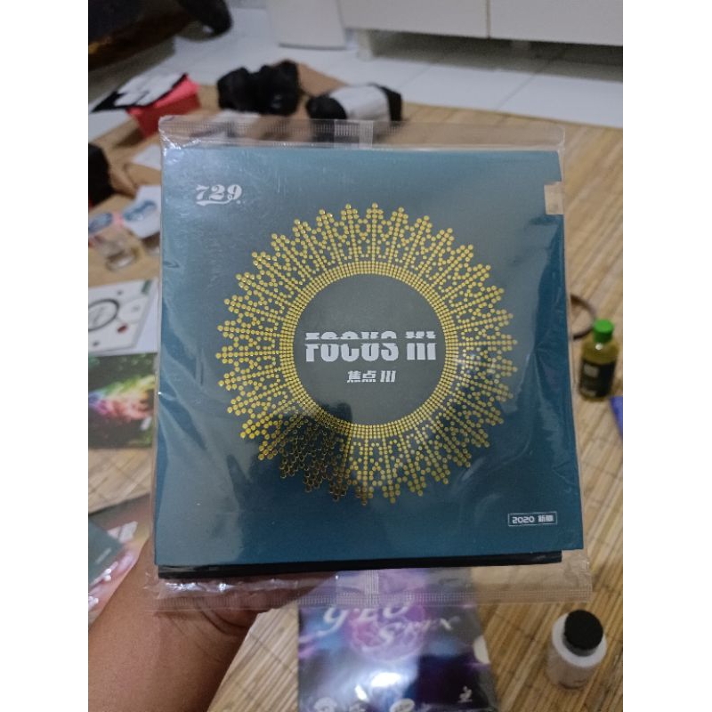 KARET TENIS MEJA 729 FOCUS III ORIGINAL