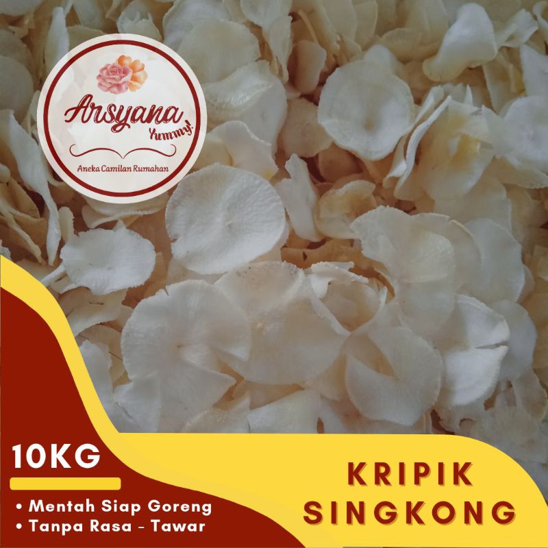 

KRIPIK SINGKONG MENTAH TAWAR 10KG