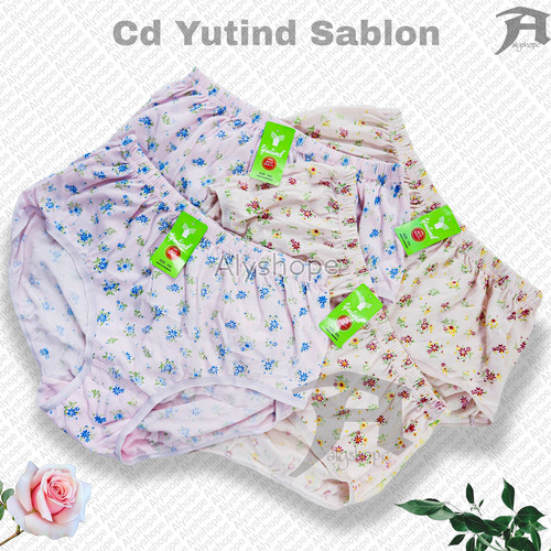 1PCS CELANA DALAM WANITA YUTIND//CELANA DALAM YUTIND SABLON