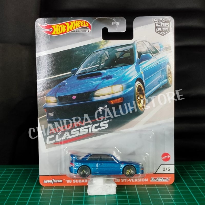 Hot Wheels / Hotwheels Premium Error Velg Subaru Impreza Modern Classic