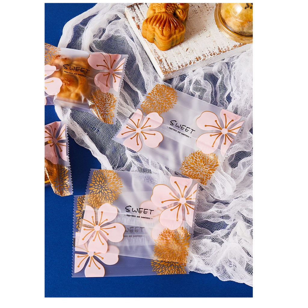 10 pcs 11x15 cm Plastik Seal plastik segel Cookie Bag Goodie Bag Man Yue pia mooncake SB 1115 Moon Cake Yue Bing Mid Autumn Festival Kue Bulan Tong Jiu Pia