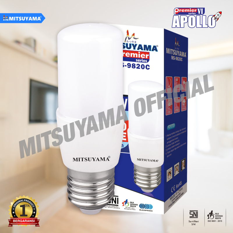 Lampu Led Mitsuyama APOLLO Premier Series 5 WATT MS-9805C