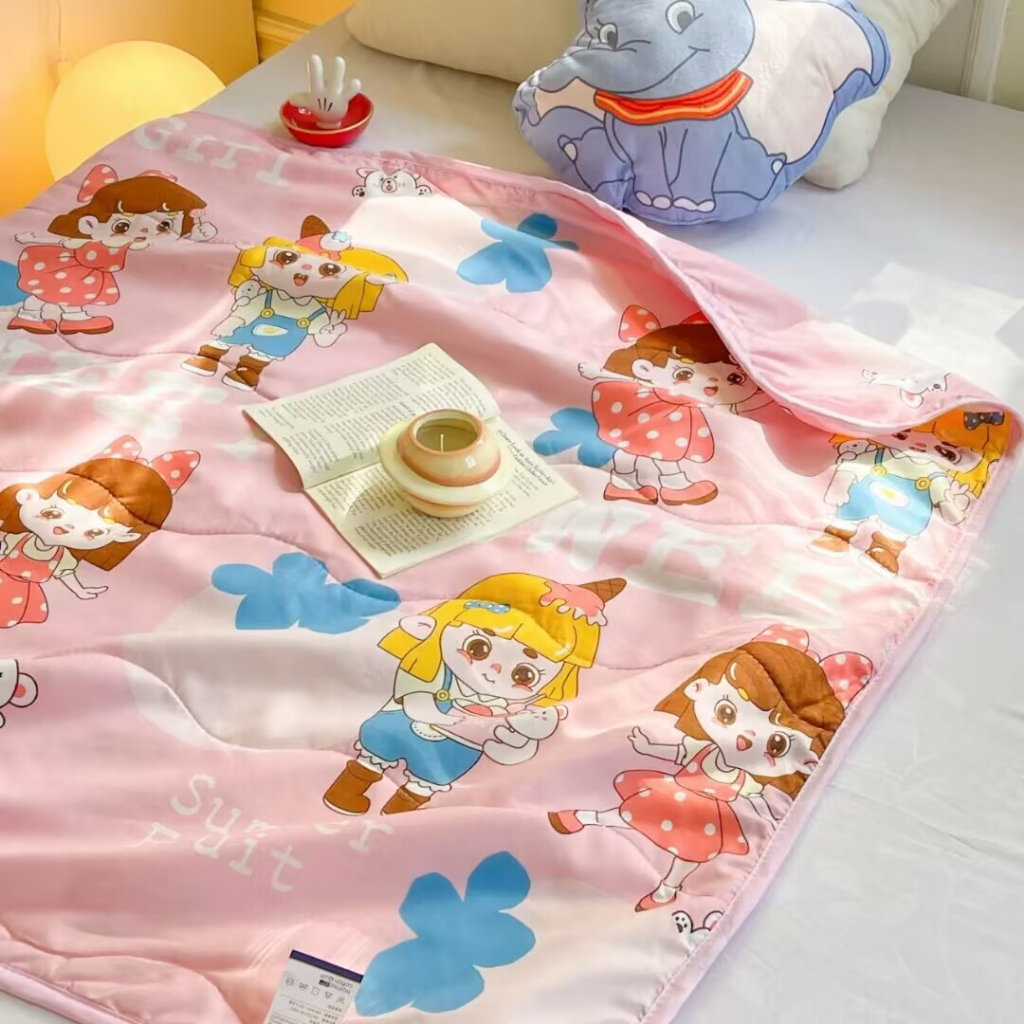 Selimut anak cantik dan imut ukuran 110x150cm bahan katun lembut  selimut katun selimut Import