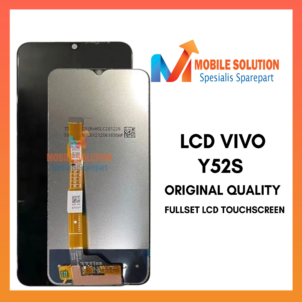 Grosir LCD Vivo Y52s ORIGINAL 100%  Fullset Touchscreen Garansi 1 Bulan + Packing / Bubbel