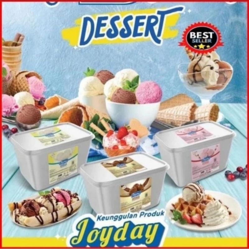 JOYDAY Ice Cream krim es 8 Liter 8L