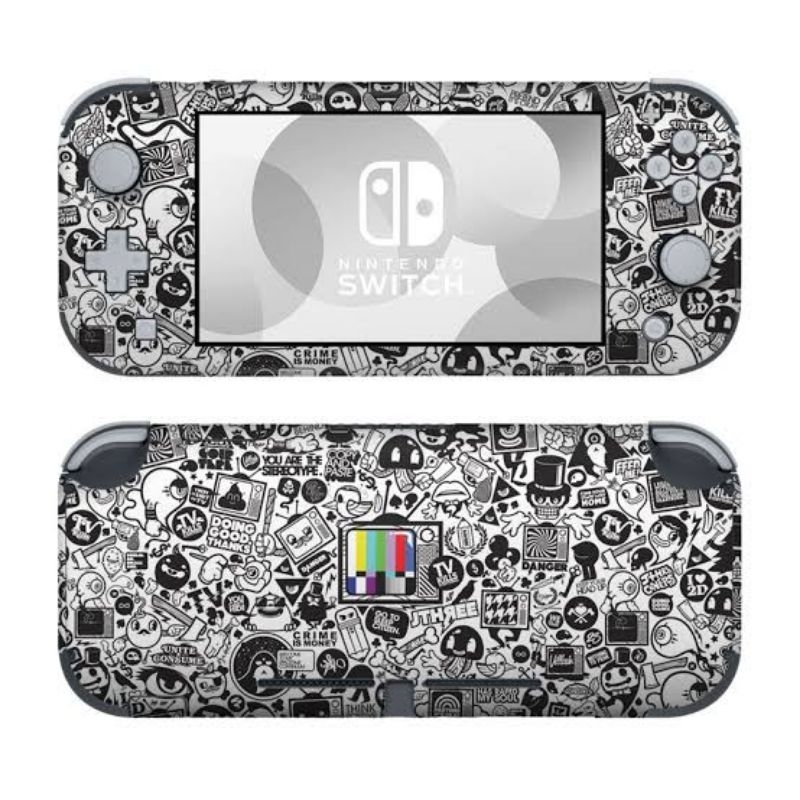 Garskin Sticker stiker Nintendo Switch lite bisa custom