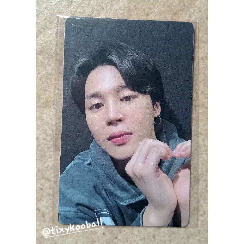 RPC RANDOM PHOTOCARD BTS JIMIN ALBUM FACE POSE LOVE & PEACE