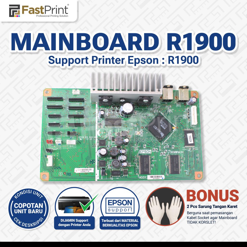 Fast Print Mainboard Motherboard Logic Board Printer Epson R1900