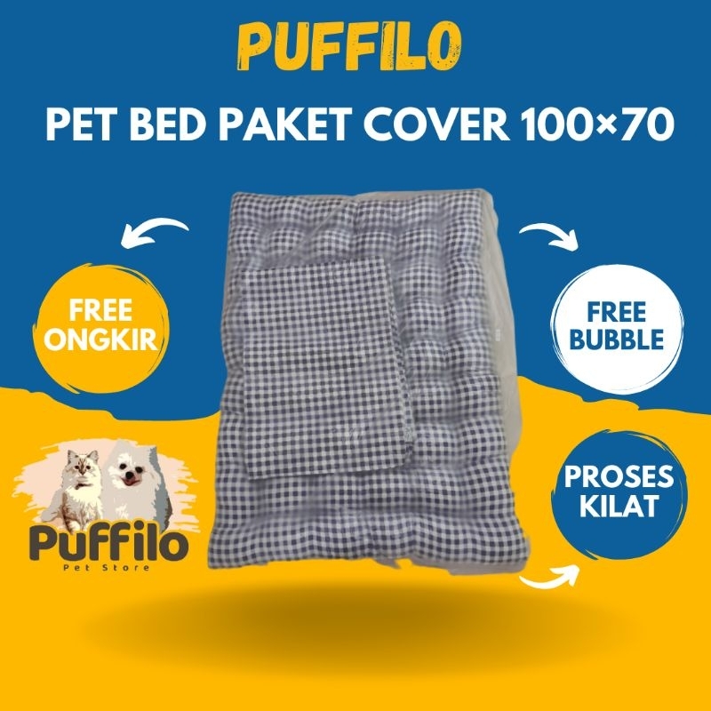 PET BED PAKET COVER 100×70