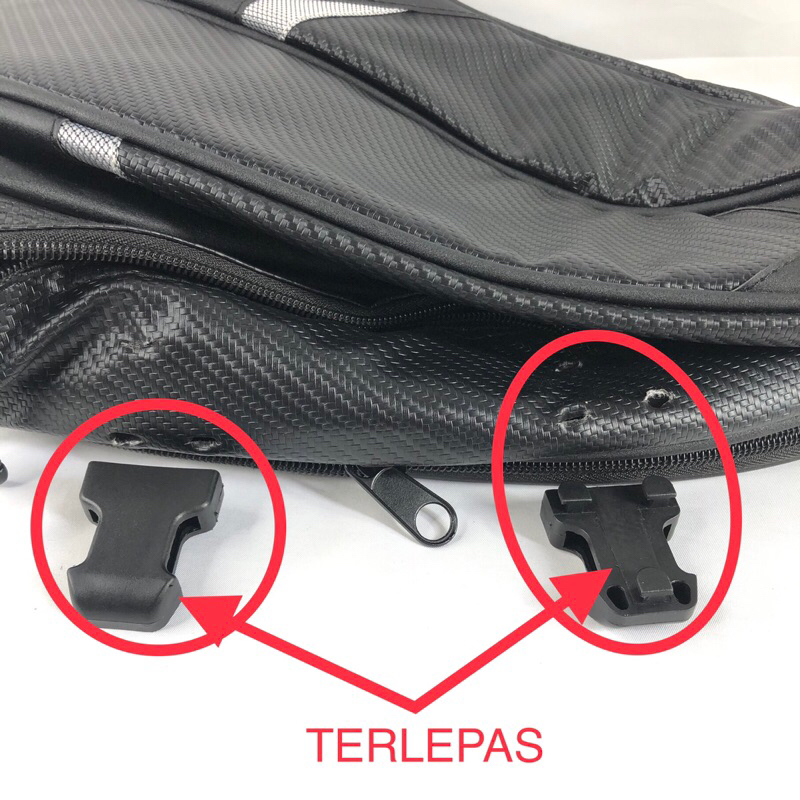 [OBRAL RIJEK] Tas Motor Touring Back Seat Tail Storage Bag - RR9014