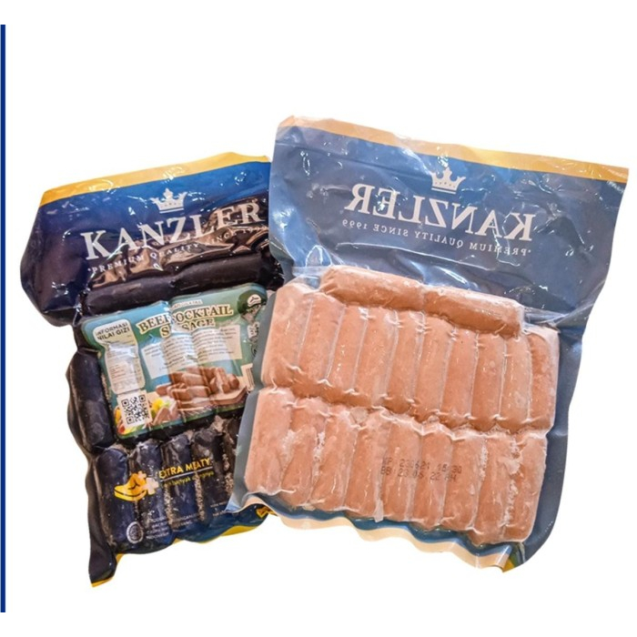 

SOSIS KANZLER BEEF COCKTAILS ORIGINAL 250 GR