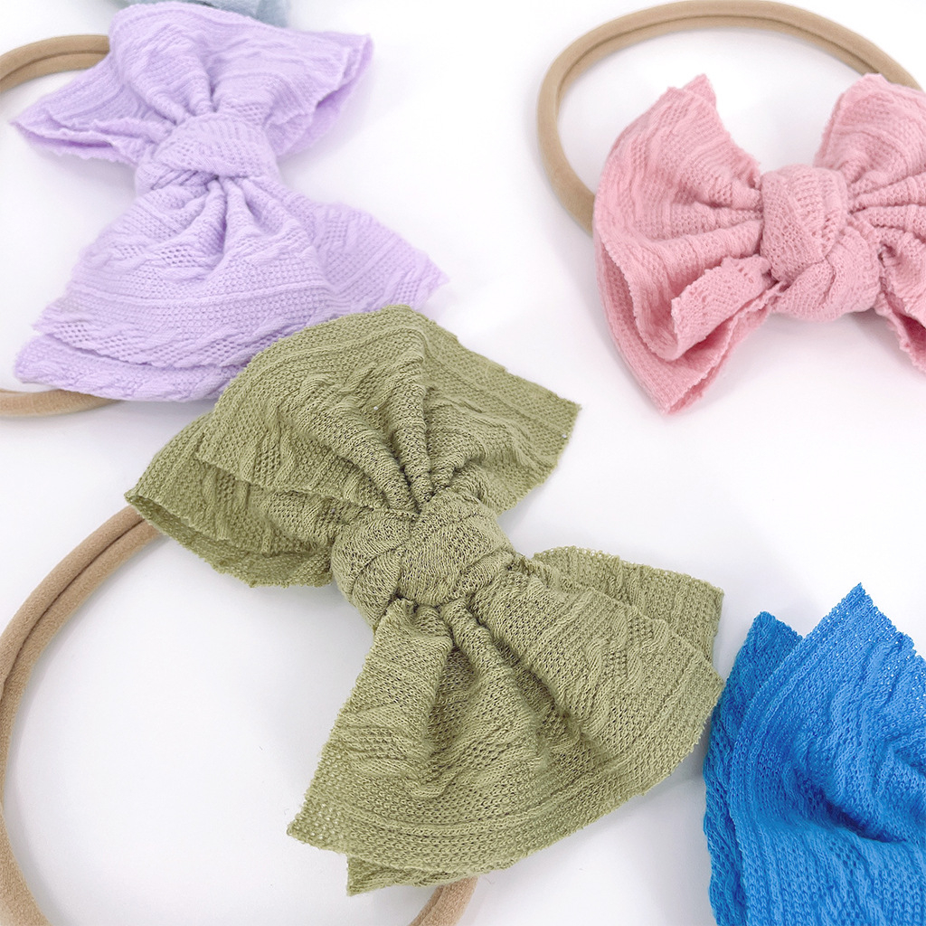 (Pimenova) new bandana pita nylon baby headband