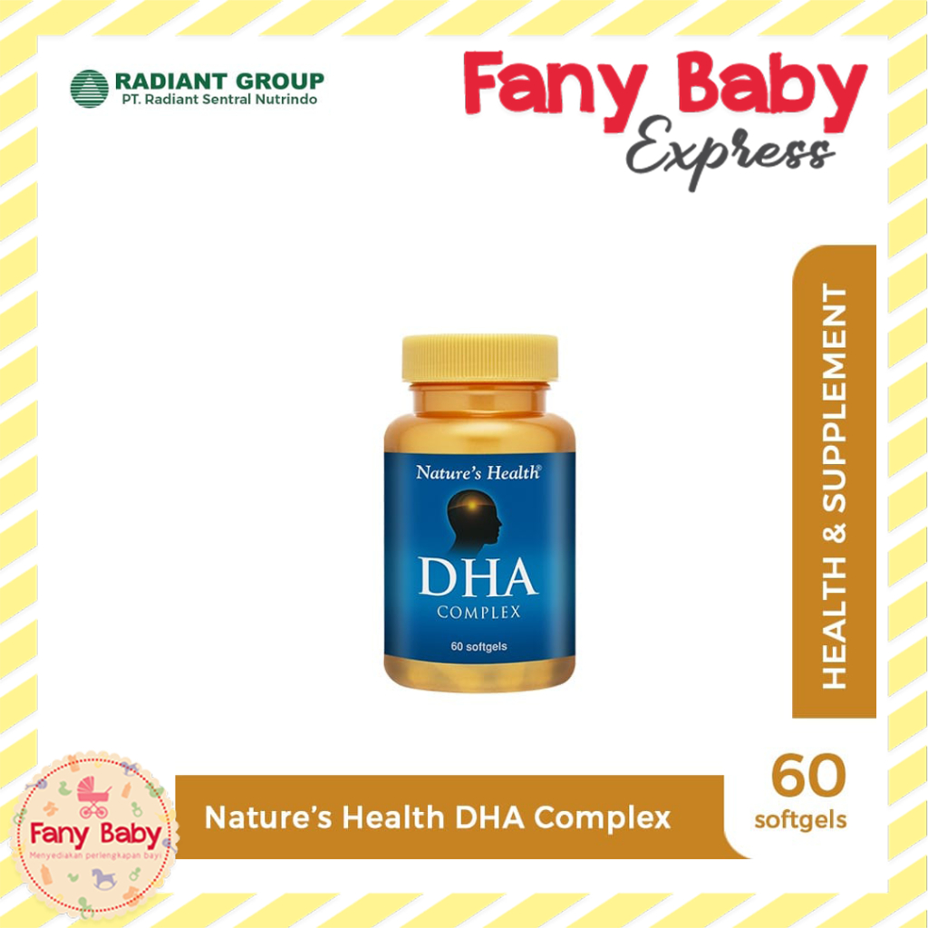 NATURE'S HEALTH DHA COMPLEX 60 SOFTGELS