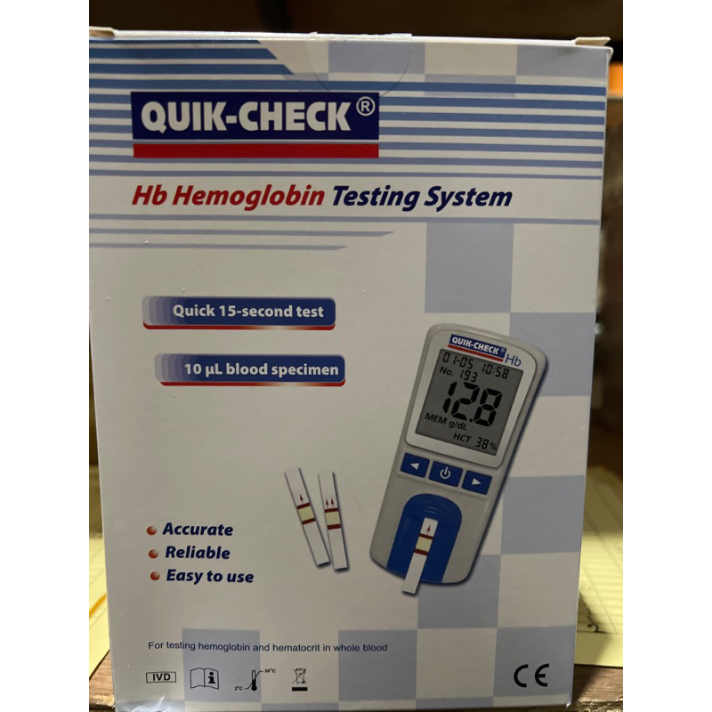 Alat Hb Quik Check l Alat Hemoglobin Quick Check