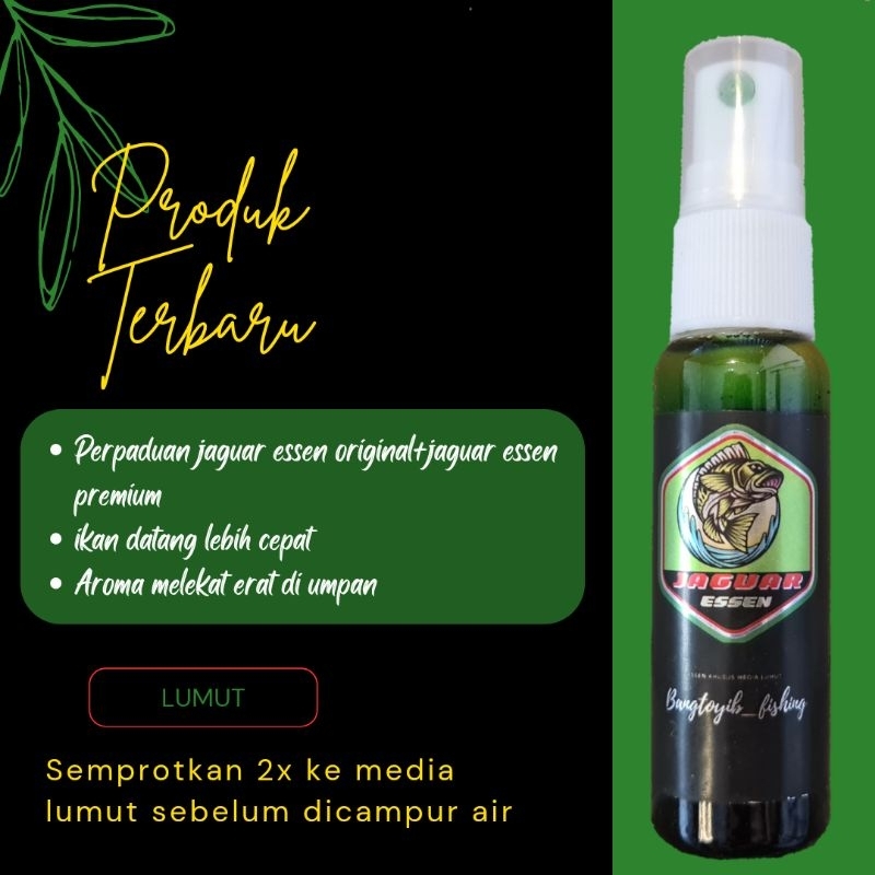 Jaguar essen spray ikan nila