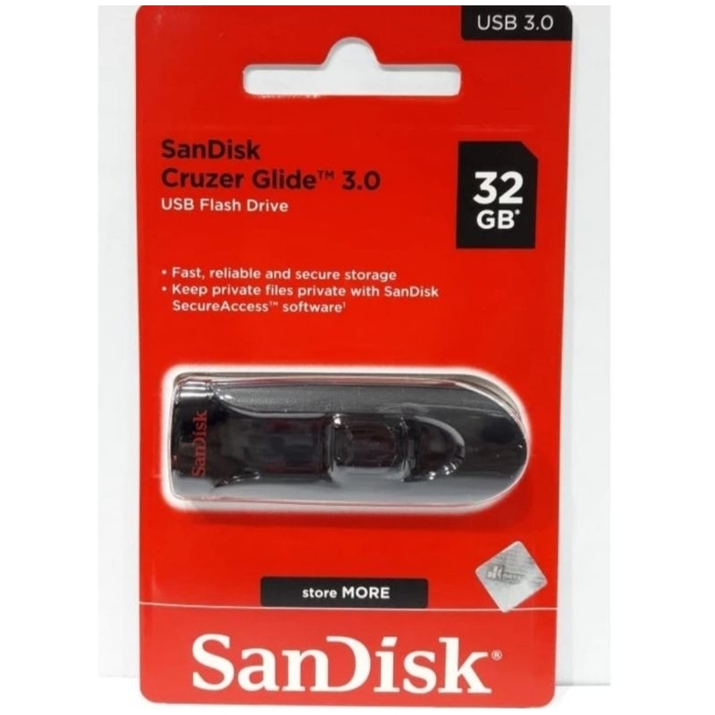 SANDISK FLASHDISK 32GB USB 3.0 ORIGINAL FLASH DISK 32GB USB 3.0