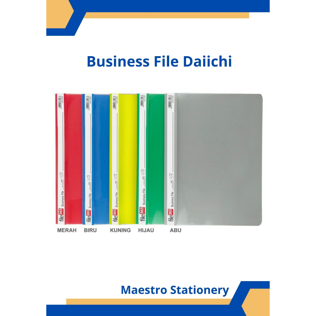 

Business File Daiichi 365 A4 FC FOLIO / MAP / BISNIS FILE