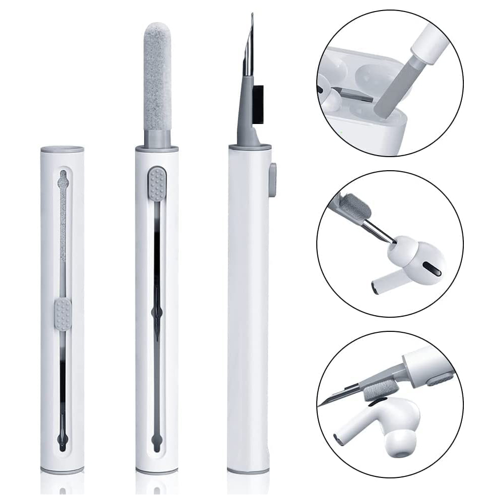 Pembersih Earphone Multi Cleaning Pen Portable 3 in 1 - K301 - White