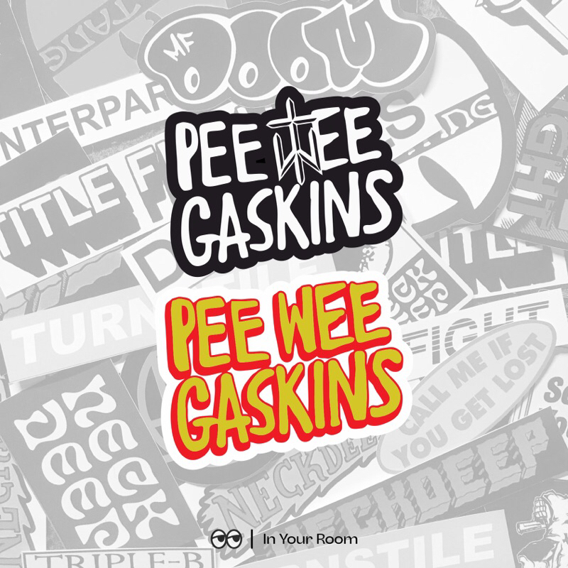 

STICKER BAND PEE WEE GASKINS | BAHAN GRAFTAC