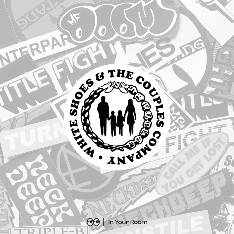 

STICKER BAND WHITE SHOES AND THE COUPLES COMPANY | BAHAN GRAFTAC