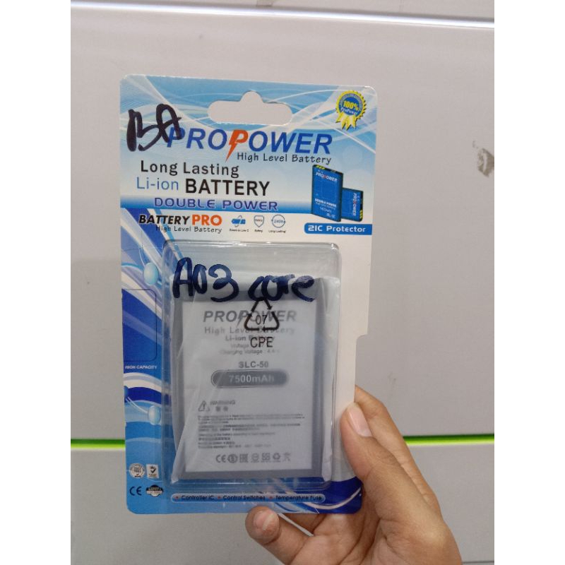 BATTERY  PROPOWER SAMSUNG A03 CORE DOUBEL POWER