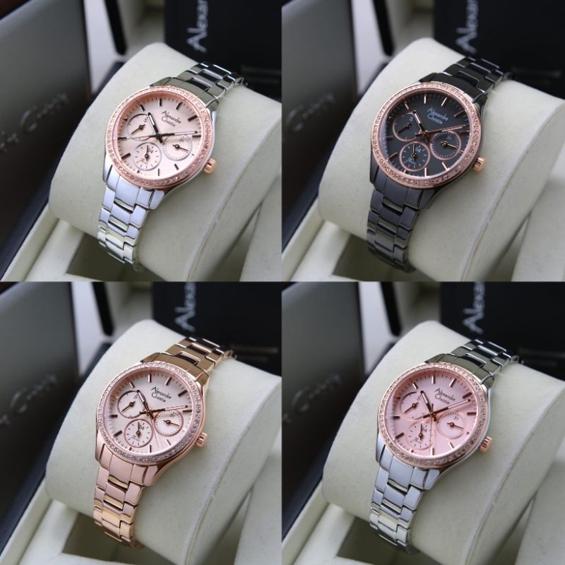 JAM TANGAN WANITA ALEXANDRE CHRISTIE AC2A66 / AC 2A66 ORIGINAL GARANSI RESMI 1 TAHUN