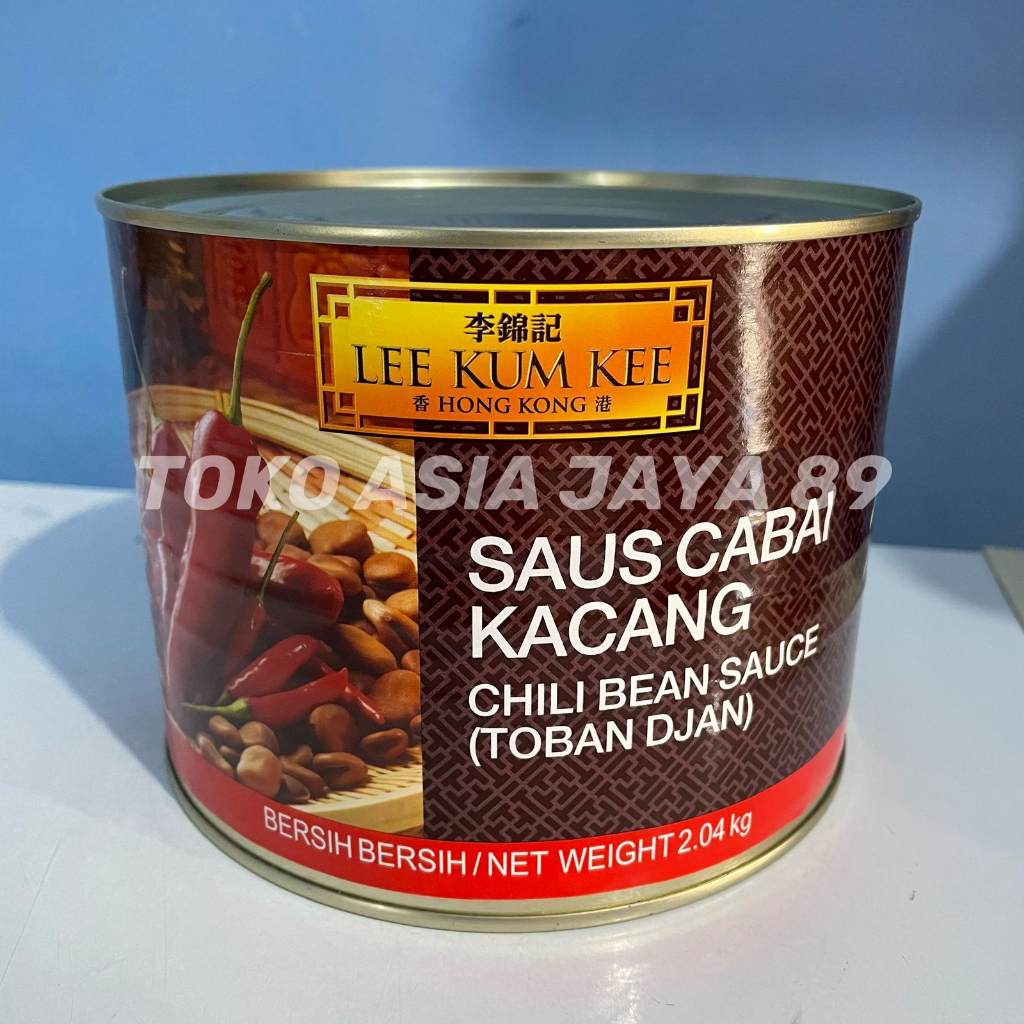 

LEE KUM KEE SAUS CABAI KACANG CHILI BEAN SAUCE doubanjiang kaleng (TOBAN DJAN) 2.04kg dou ban jiang