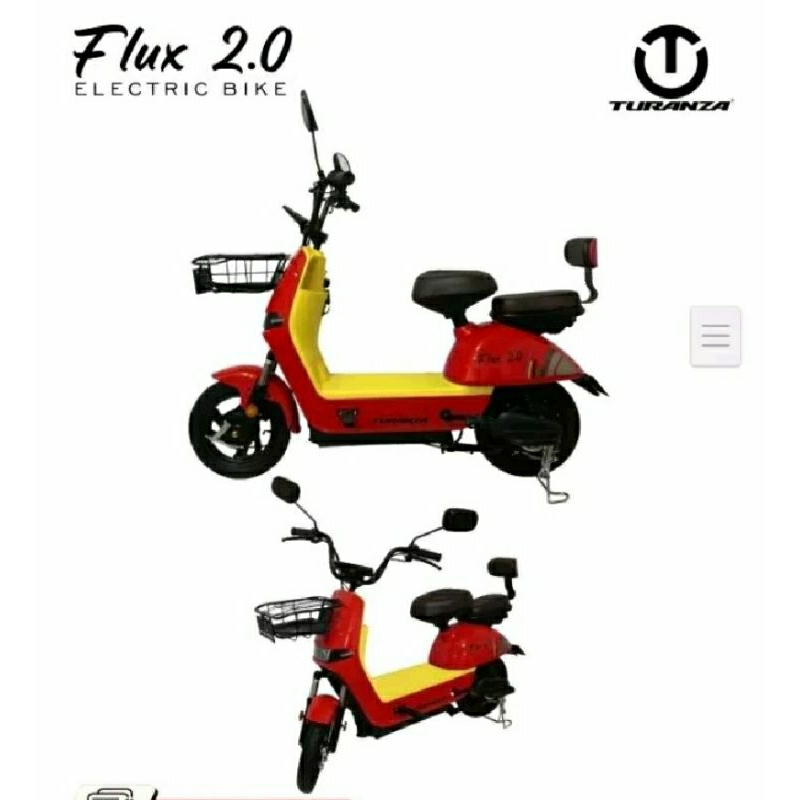 SEPEDA LISTRIK TURANZA FLUX 2.0