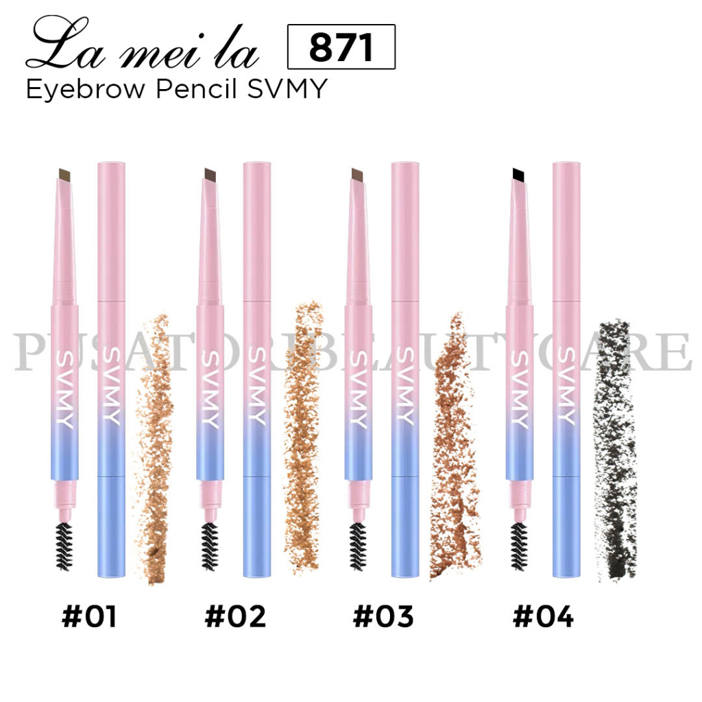 SVMY 871 Eyebrow Pencil Waterproof Pinsil Alis Anti Air