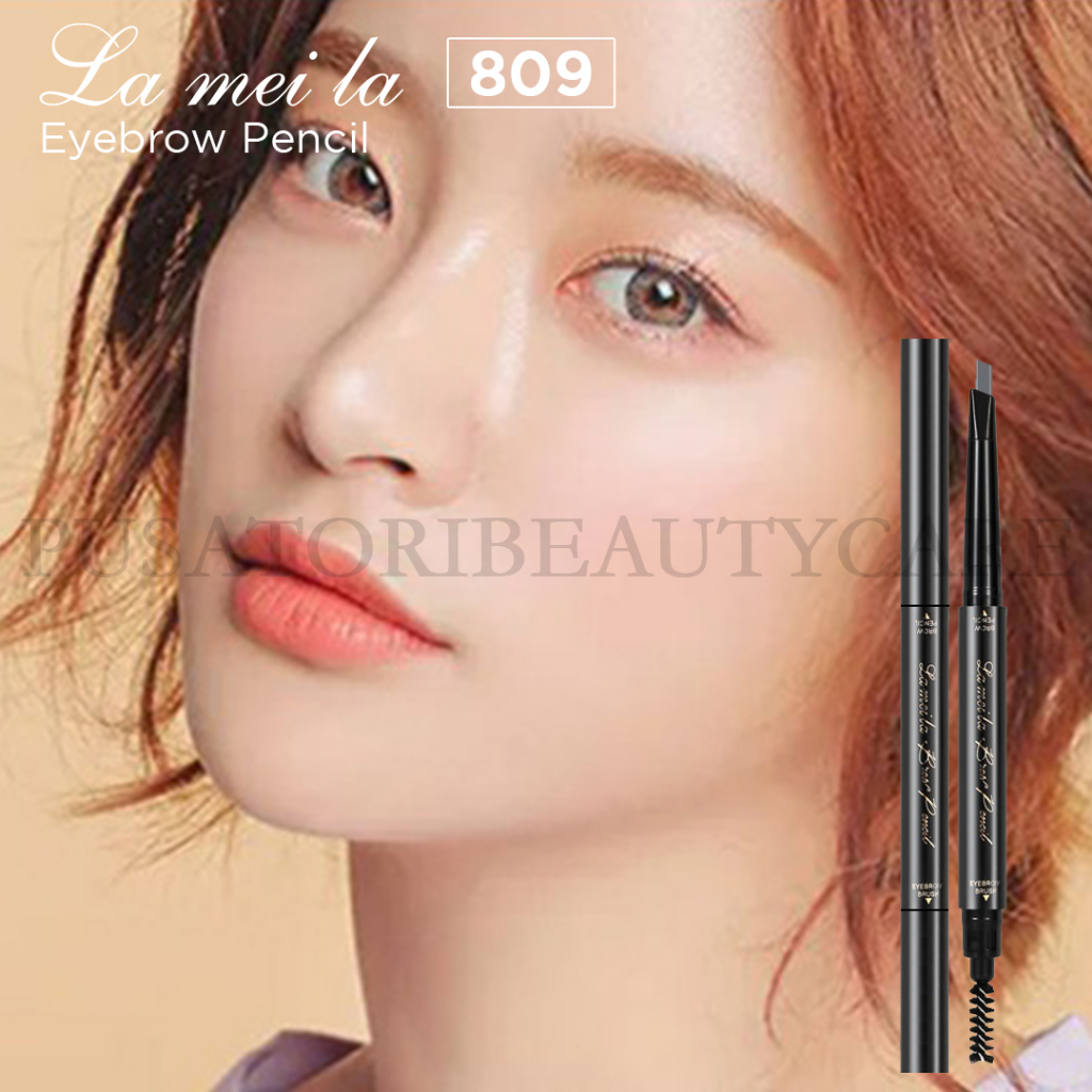 LAMEILA 809 Eyebrow Pencil Waterproof Exquisite Make Up Pinsil Alis